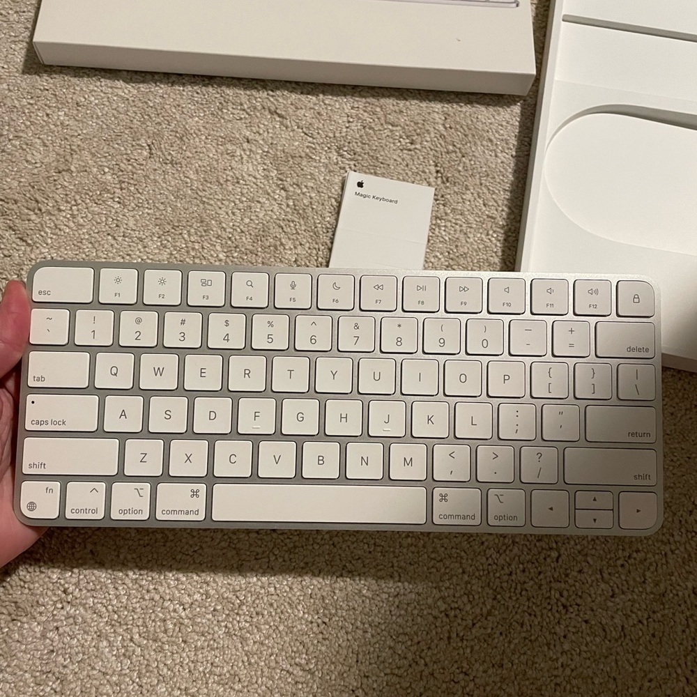 Apple Magic Keyboard used a handful of times